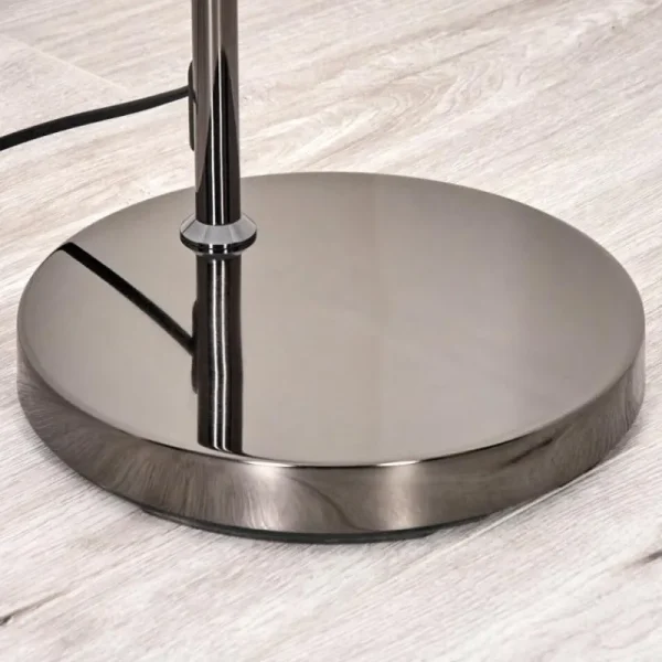 hofstein Koyoto Lampadaire Chrome, Noir, 1 lumière* Lampes Modernes