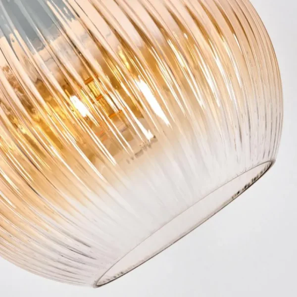 hofstein Koyoto Lampadaire Chrome, Noir, 1 lumière* Lampes Modernes
