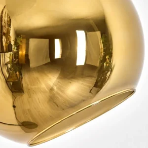 hofstein Koyoto Lampadaire Chrome, Noir, 1 lumière* Lampes En Verre