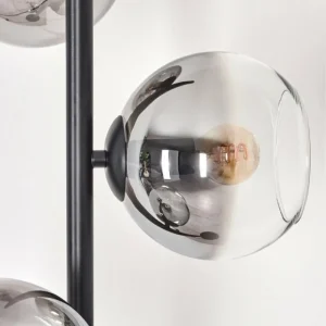 hofstein Koyoto Lampadaire Clair, Fumé, 3 lumières* Lampes Modernes