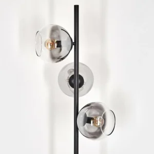 hofstein Koyoto Lampadaire Clair, Fumé, 3 lumières* Lampes Modernes