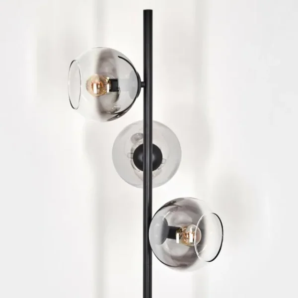 hofstein Koyoto Lampadaire Clair, Fumé, 3 lumières* Lampes Modernes