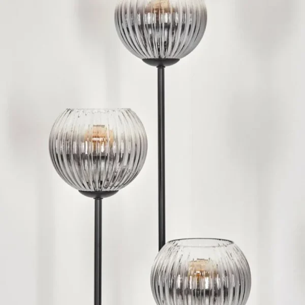 hofstein Koyoto Lampadaire Noir, 3 lumières* Lampes Modernes