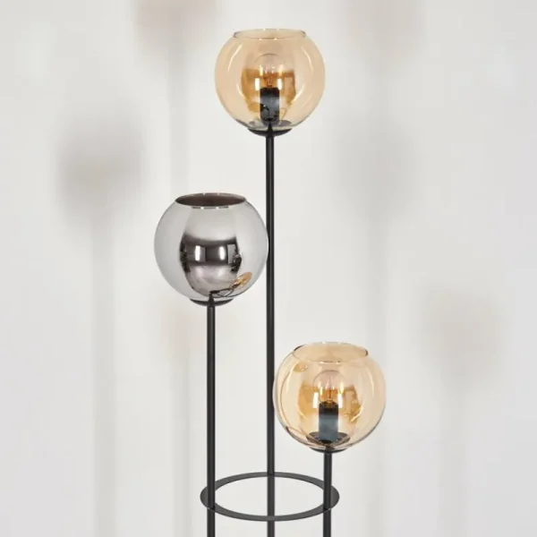 hofstein Koyoto Lampadaire Noir, 3 lumières* Lampes Modernes