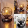 hofstein Koyoto Lampe à poser 15 cm Clair, Fumé, 1 lumière* Lampes Modernes