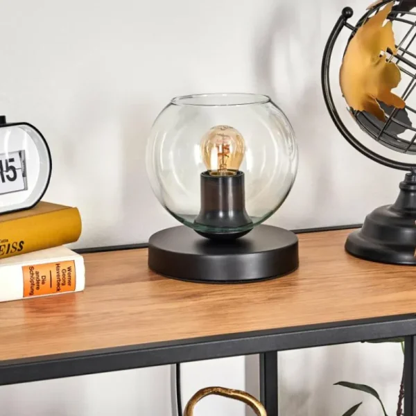 hofstein Koyoto Lampe à poser 15 cm Clair, 1 lumière* Lampes En Verre