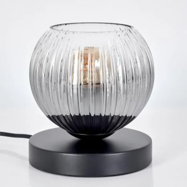 hofstein Koyoto Lampe à poser 15 cm Clair, Fumé, 1 lumière* Lampes Modernes