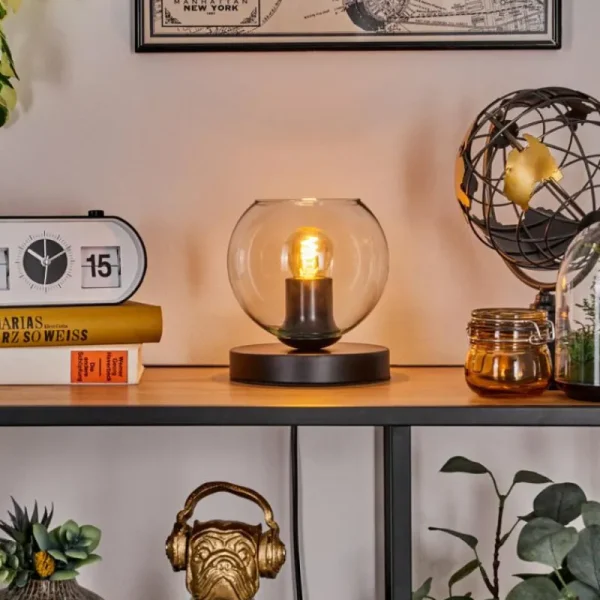 hofstein Koyoto Lampe à poser 15 cm Clair, 1 lumière* Lampes En Verre