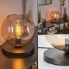 hofstein Koyoto Lampe à poser 25 cm Noir, 1 lumière* Lampes En Verre