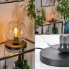 hofstein Koyoto Lampe à poser 20 cm Noir, 1 lumière* Lampes En Verre