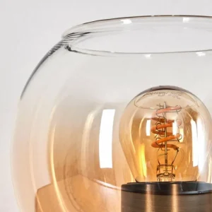 hofstein Koyoto Lampe à poser 15 cm Noir, 1 lumière* Lampes En Verre