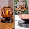 hofstein Koyoto Lampe à poser Noir, 1 lumière* Lampes En Verre