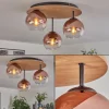 hofstein Koyoto Plafonnier, Boule lumineuse Écru, Noir, 3 lumières* Lampes Modernes