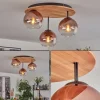 hofstein Koyoto Plafonnier, Boule lumineuse 40 cm Écru, Noir, 3 lumières* Lampes Modernes
