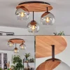 hofstein Koyoto Plafonnier, Boule lumineuse 40 cm Écru, Noir, 3 lumières* Lampes Modernes