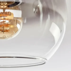 hofstein Koyoto Plafonnier, Boule lumineuse 40 cm Écru, Noir, 3 lumières* Lampes Modernes
