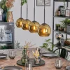 hofstein Koyoto Suspension, Boule lumineuse, Suspension Or, 4 lumières* Lampes En Verre