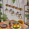 hofstein Koyoto Suspension, Boule lumineuse, Suspension Écru, Noir, 5 lumières* Lampes Modernes