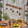 hofstein Koyoto Suspension, Boule lumineuse, Suspension Écru, Noir, 5 lumières* Lampes Modernes