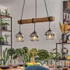 hofstein Koyoto Suspension, Boule lumineuse, Suspension Écru, Noir, 3 lumières* Lampes Modernes