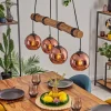 hofstein Koyoto Suspension, Boule lumineuse, Suspension Écru, Noir, 4 lumières* Lampes Modernes