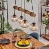 hofstein Koyoto Suspension, Boule lumineuse, Suspension Écru, Noir, 4 lumières* Lampes Modernes
