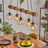 hofstein Koyoto Suspension, Boule lumineuse, Suspension Écru, Noir, 5 lumières* Lampes Modernes