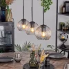 hofstein Koyoto Suspension, Boule lumineuse, Suspension Clair, 3 lumières* Lampes Modernes