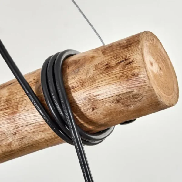 hofstein Koyoto Suspension, Boule lumineuse, Suspension Écru, Noir, 5 lumières* Lampes Modernes