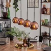 hofstein Koyoto Suspension Noir, 4 lumières* Lampes En Verre
