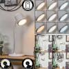 hofstein Krumstorp Lampe à poser, Applique murale, Liseuse LED Blanc, 1 lumière* Lampes Modernes