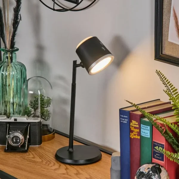 hofstein Krumstorp Lampe à poser, Applique murale, Liseuse LED Noir, 1 lumière* Lampes Modernes
