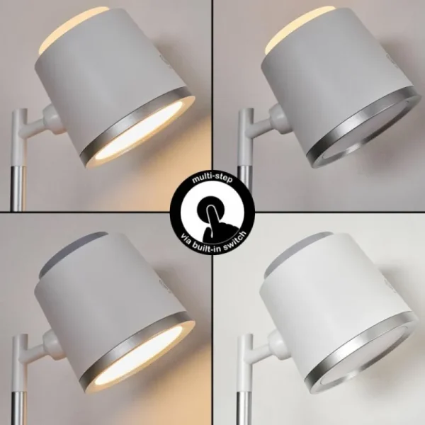 hofstein Krumstorp Lampe à poser, Applique murale, Liseuse LED Blanc, 1 lumière* Lampes Modernes