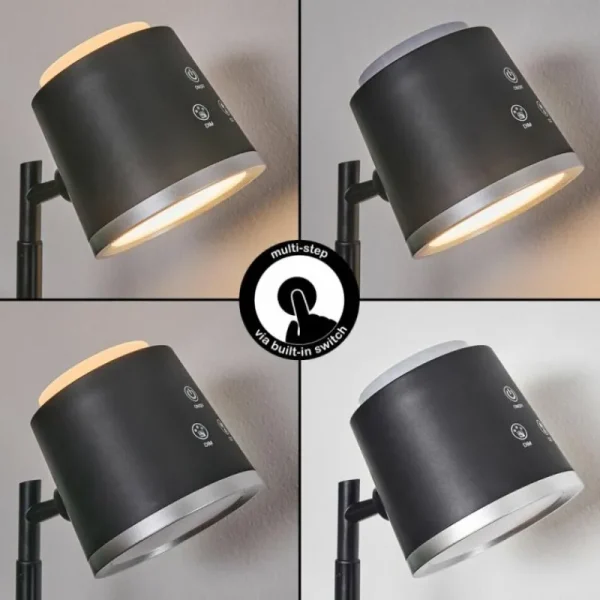 hofstein Krumstorp Lampe à poser, Applique murale, Liseuse LED Noir, 1 lumière* Lampes Modernes