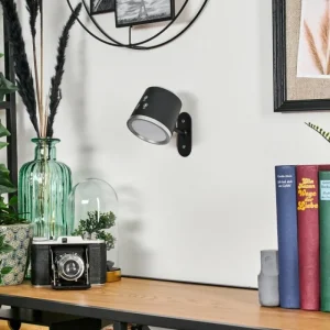 hofstein Krumstorp Lampe à poser, Applique murale, Liseuse LED Noir, 1 lumière* Lampes Modernes