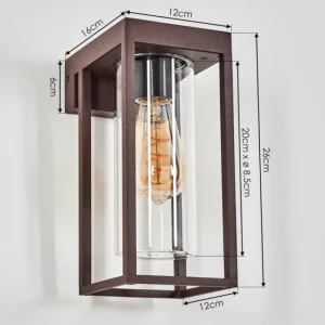 hofstein Lagarelhos Lampe murale d´extérieur Rouille, 1 lumière* Lampes Modernes