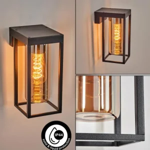 hofstein Lagarelhos Luminaire extérieur, Lampe murale d´extérieur Noir, 1 lumière* Lampes Modernes