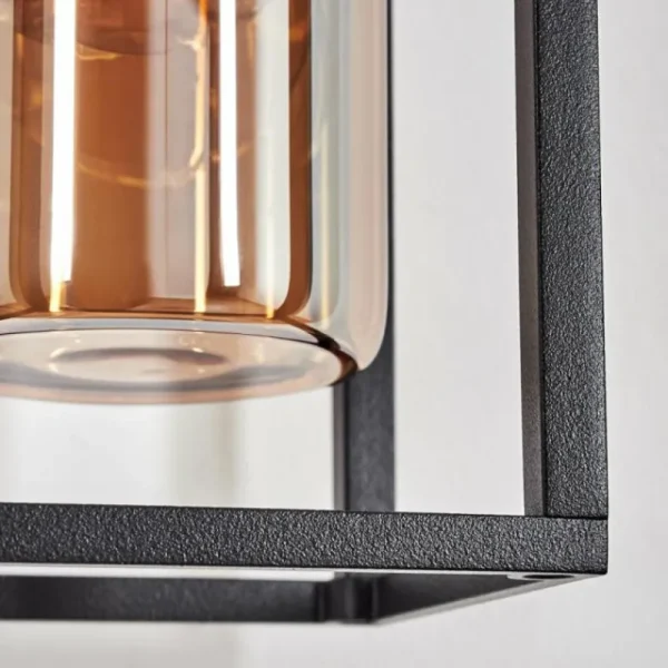 hofstein Lagarelhos Luminaire extérieur, Lampe murale d´extérieur Noir, 1 lumière* Lampes Modernes