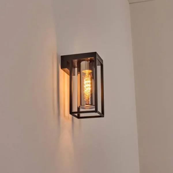 hofstein Lagarelhos Luminaire extérieur, Lampe murale d´extérieur Noir, 1 lumière* Lampes Modernes
