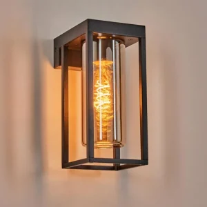 hofstein Lagarelhos Luminaire extérieur, Lampe murale d´extérieur Noir, 1 lumière* Lampes Modernes