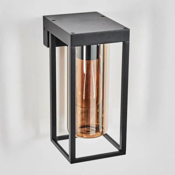 hofstein Lagarelhos Luminaire extérieur, Lampe murale d´extérieur Noir, 1 lumière* Lampes Modernes