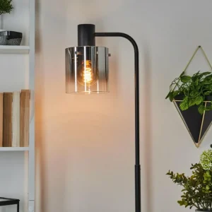 hofstein Lampadaire Gafa Noir, 1 lumière* Lampes Modernes