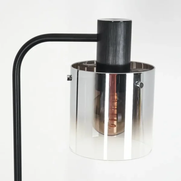 hofstein Lampadaire Gafa Noir, 1 lumière* Lampes Modernes