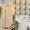 hofstein Lampadaire Huallilemu LED Nickel mat, 1 lumière* Lampes Modernes