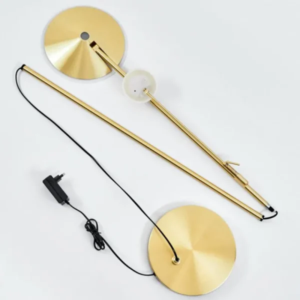 hofstein Lampadaire à vasque Murca LED Laiton, 2 lumières* Lampes Modernes