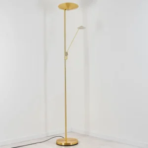 hofstein Lampadaire à vasque Murca LED Laiton, 2 lumières* Lampes Modernes