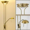hofstein Lampadaire à vasque Rom LED Vieux laiton, 2 lumières* Lampes Modernes