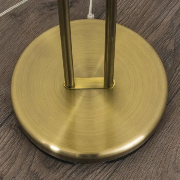 hofstein Lampadaire à vasque Rom LED Vieux laiton, 2 lumières* Lampes Modernes