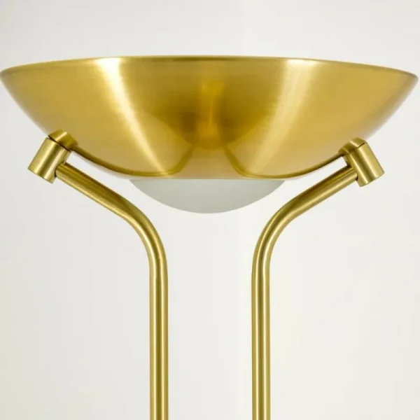 hofstein Lampadaire à vasque Rom LED Laiton, 2 lumières* Lampes Modernes