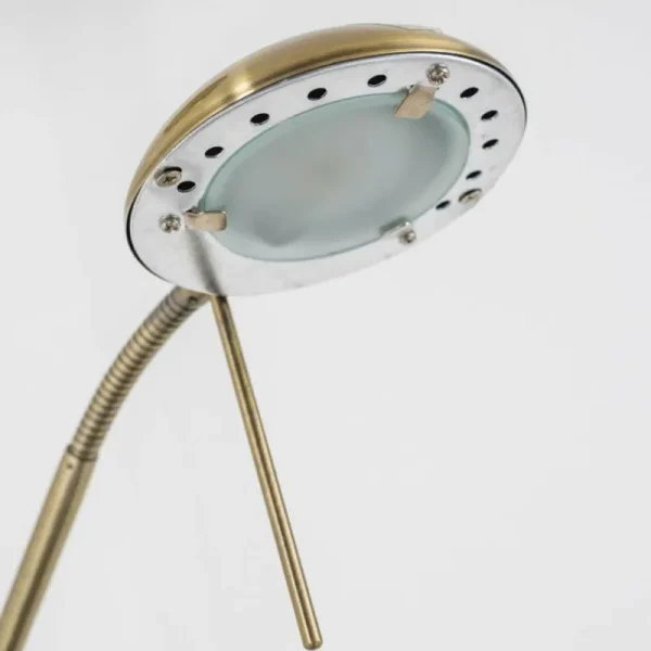hofstein Lampadaire à vasque Rom LED Vieux laiton, 2 lumières* Lampes Modernes